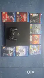 PS4 PRO with 8 games