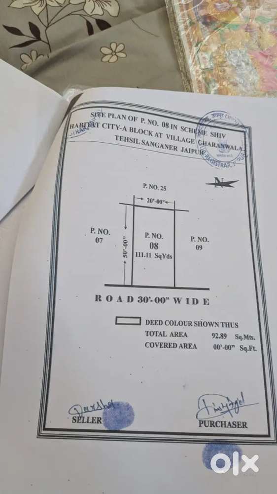 JDA approved plot at diggi road