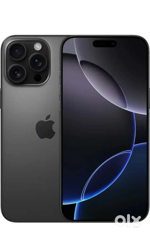 Iphone 16 PRO MAX BLACK COLOUR 256 GB BRAND NEW CONDITION