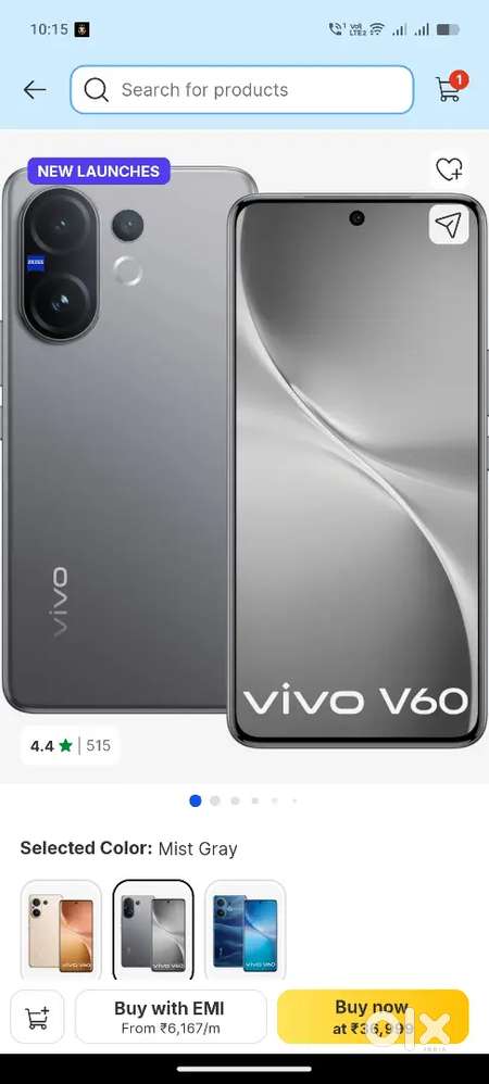 Vivo V60 New phone