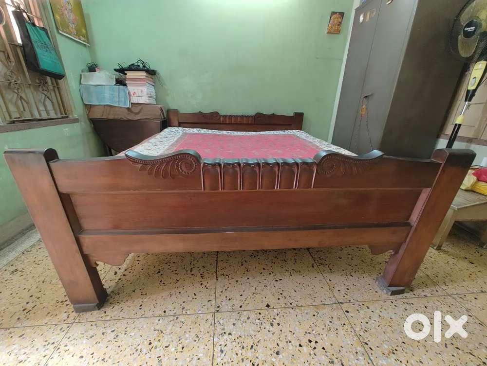 SALE: Premium Burmese Teak Furniture – Beds, Cupboards & Garment Rack!