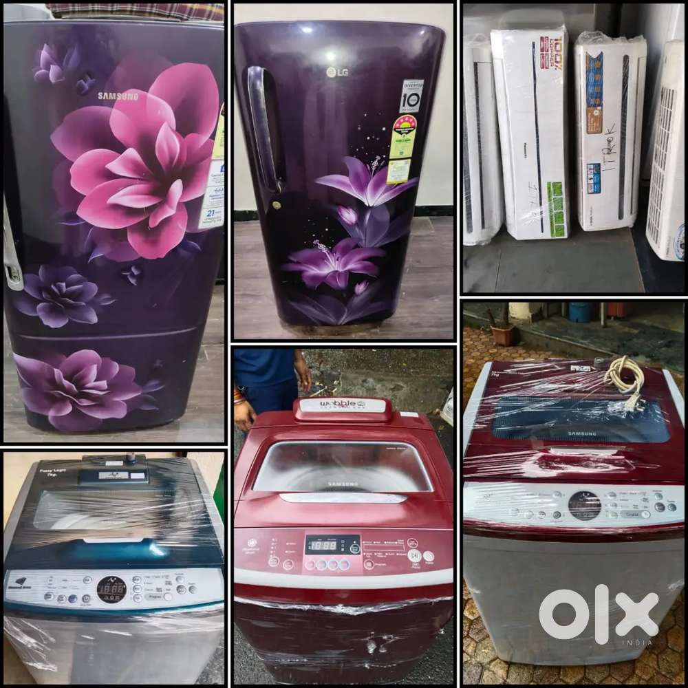 WARRANTY ON 5 YEAR'S [ FRIDGE & WASHING MACHINE ,AC  ] DELIVERY FREE