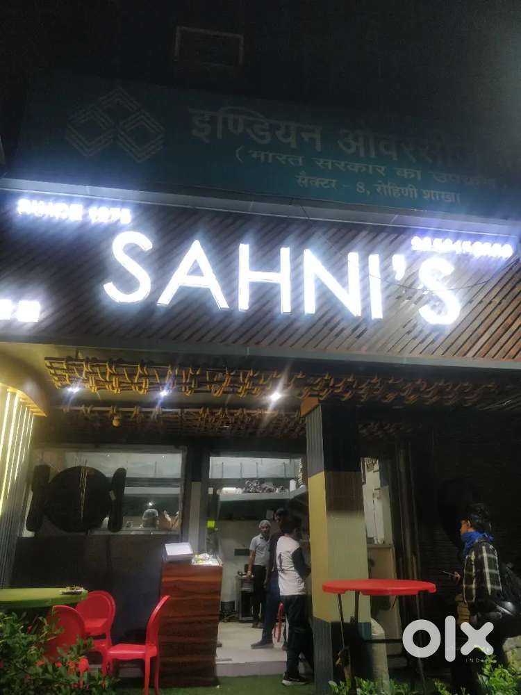 Food delivery boy at restaurant in rohini sec-8