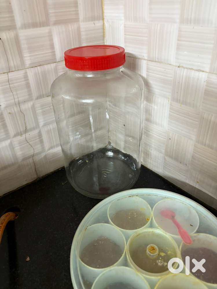 glass container and boytles