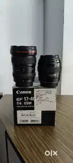 Canon 17-40 &85 mm