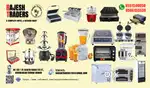 oil fryer sandwich grill pizza oven