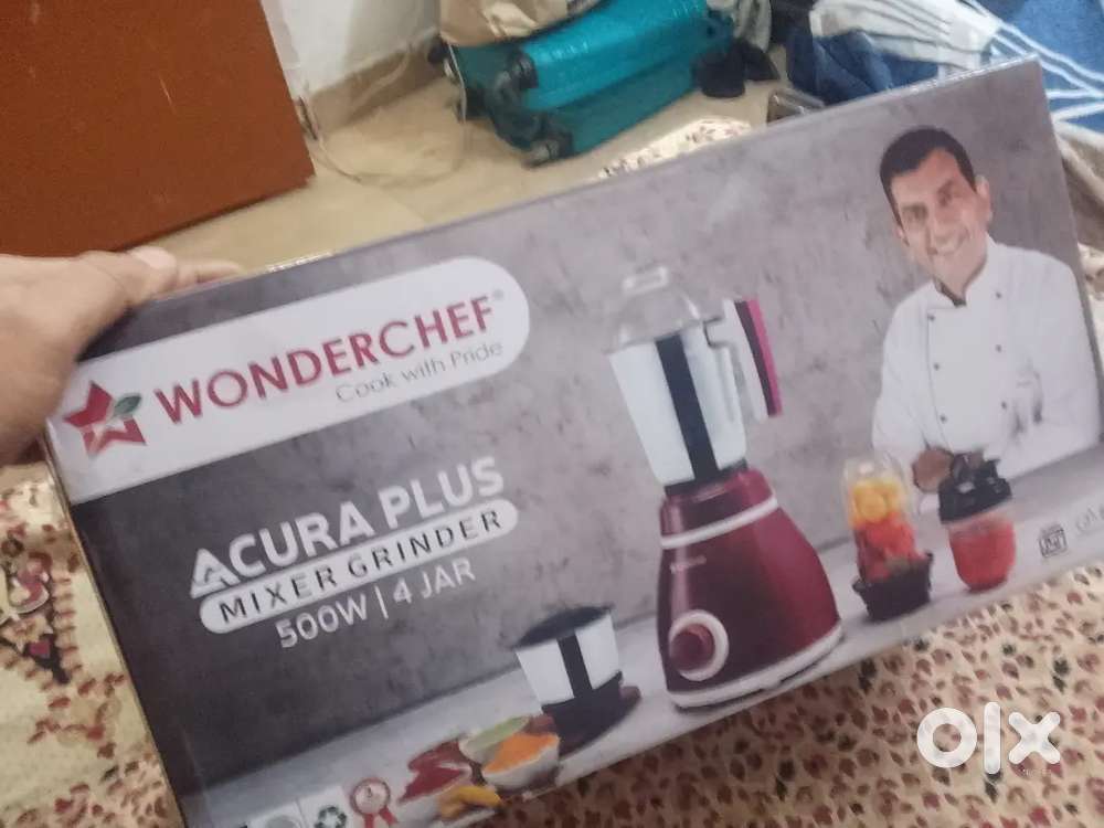 Mixer grinder plus juicer and induction chulha brand new