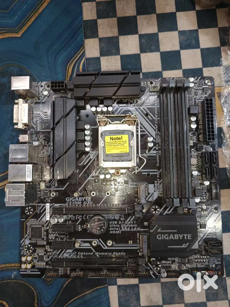 Gigabyte Z370 motherboard,Motherboard 8th generation,i5 8th processor