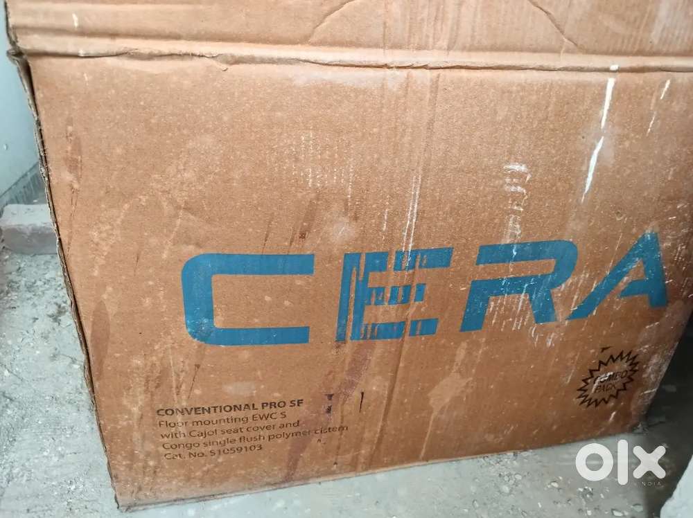 Cera toilet seat and wash basin