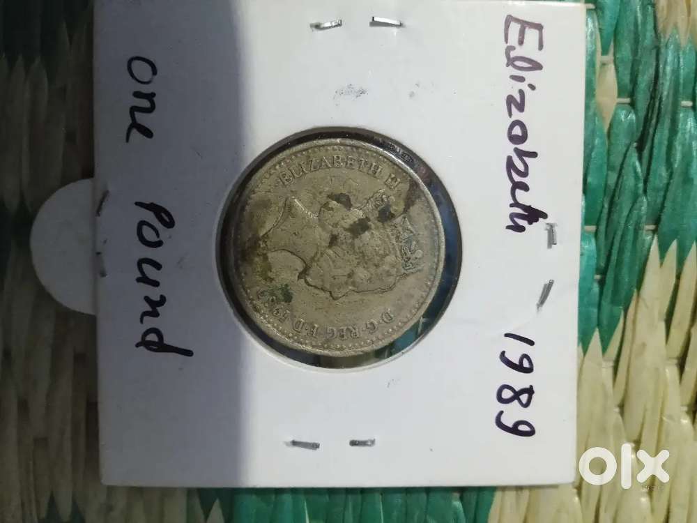 Elizabeth 2 1989 one pound