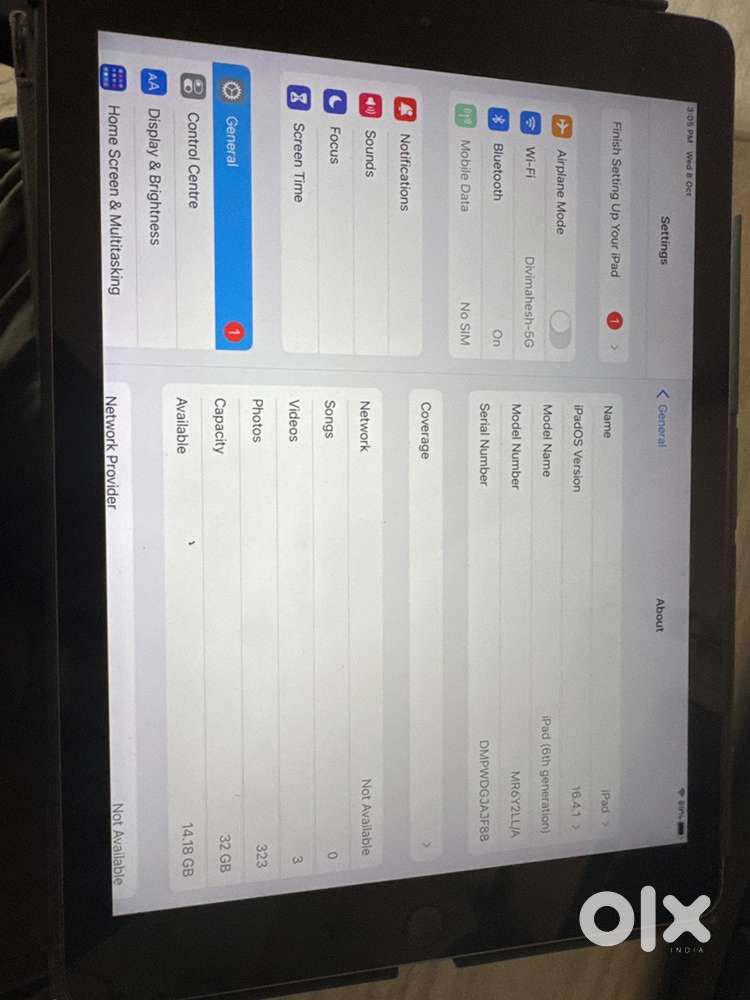 Ipad 6th generation cellular model
