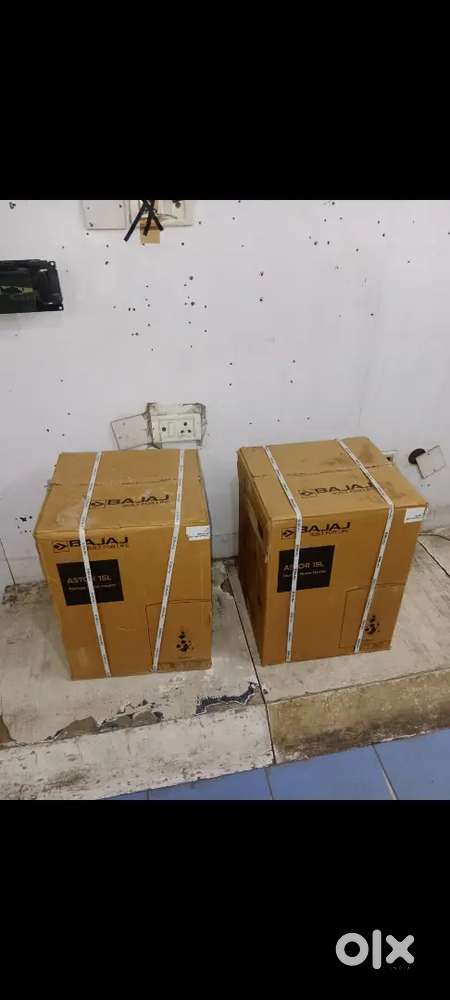 BAJAJ 15 LTR GEYSER BRAND NEW SEAL PACK