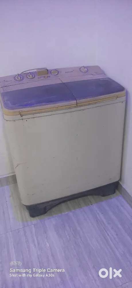 Top load Washing machine with dryer attached