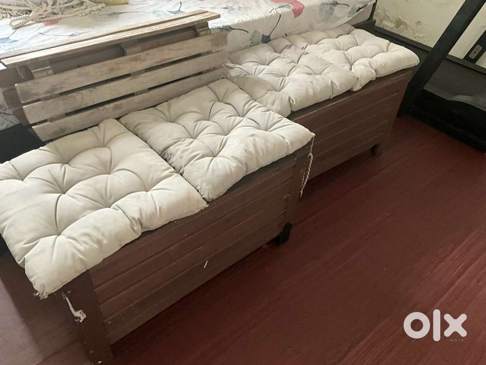 Ikea outdoor seater bench