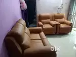 Sofa Set 2+1+1 Audi car High back Comfortable seat(Price is Negotiable