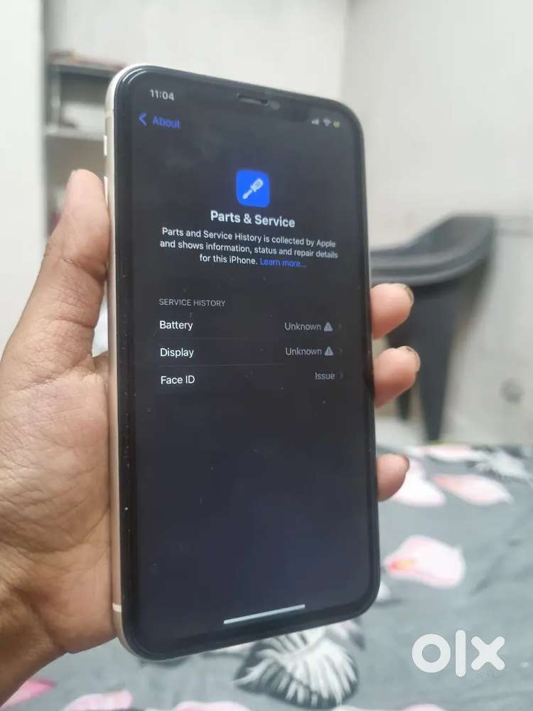 IPhone 11 64gb display battery change face Id off