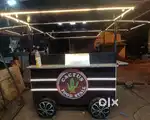 Food stall and shawarma machine