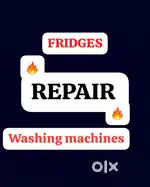 FRIDGE & WASHING MACHINES REPAIR WORK