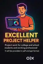 EXCELLENT PROJECT MAKER FOR STUDENTS AND WORKING PROFESSIONAL-PDF, PPT