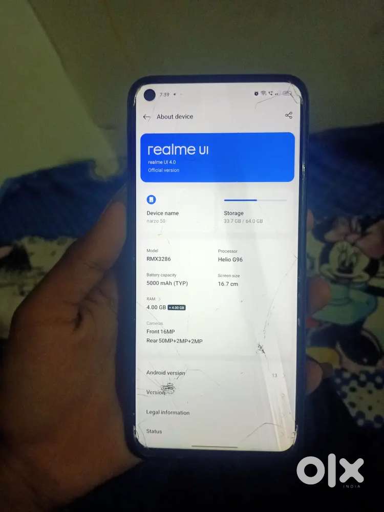 Realme narzo 50