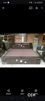 Wooden box bed