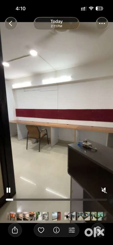 Fully furnished office space available in RNT MARG