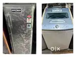 TOP LOAD WASHING MACHINE SELLING ALSO RENTED HOME APPLIANCES FRIDGE