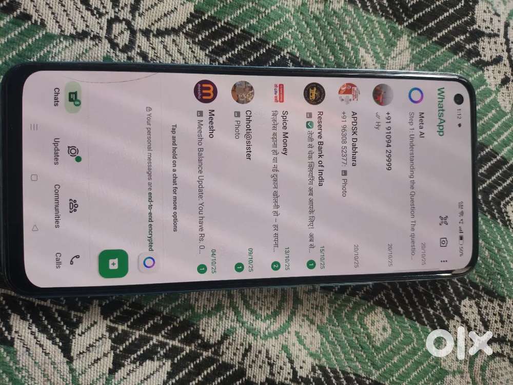 Realme 8 pro display fingerprint  8/128 4g mobile