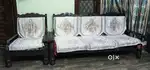 Wooden sofa