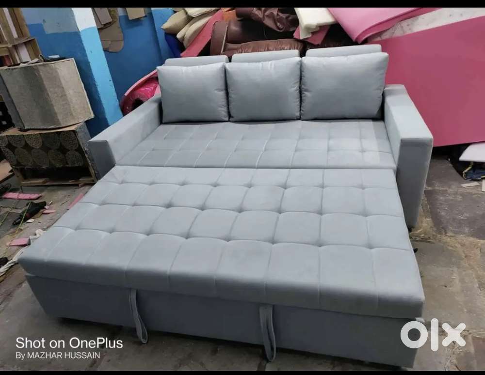 3 seater sofa cum bed in emi available Aliyar Arham Recliner