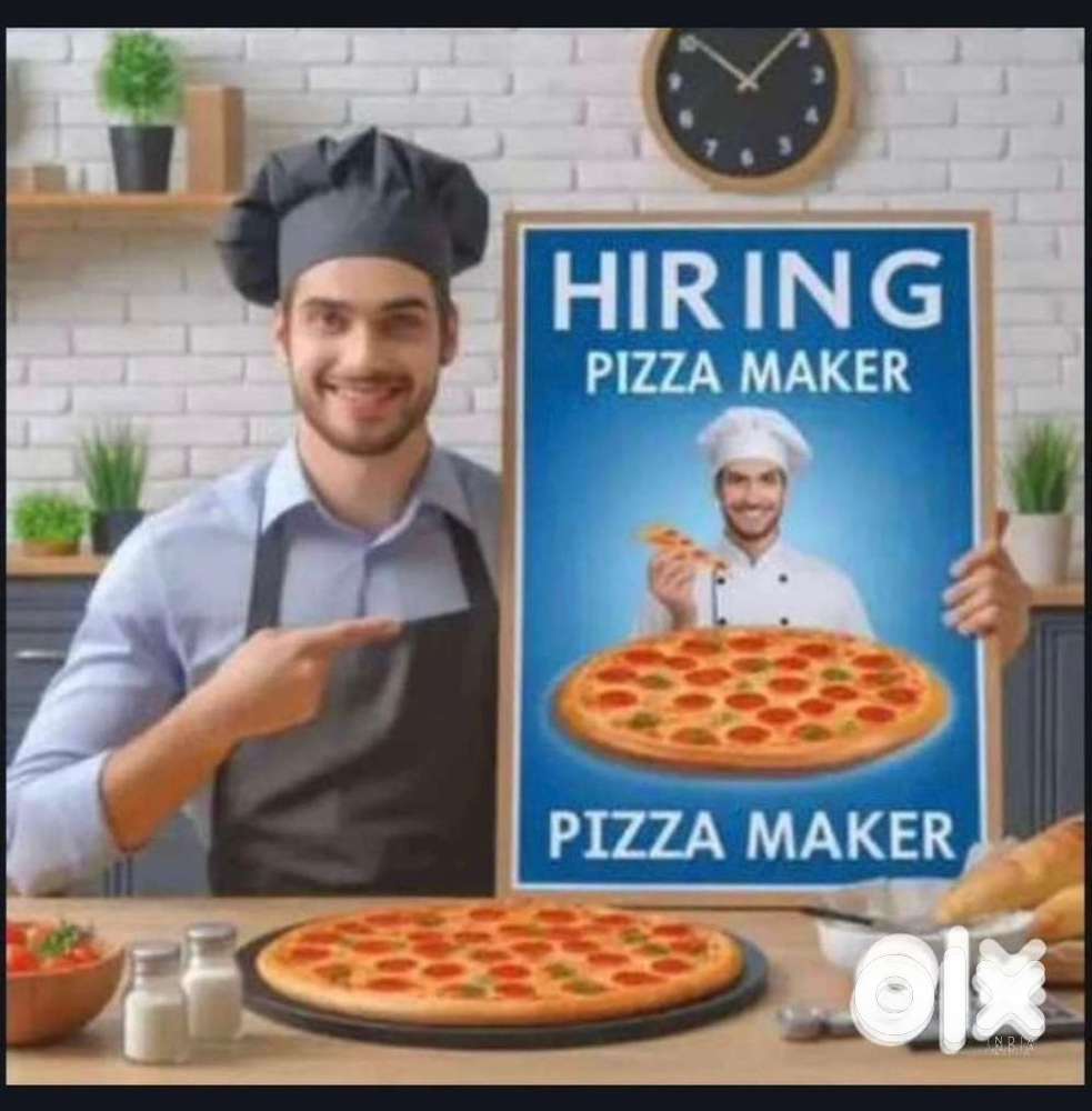 Need pizza hut girls and boys for delevery and pizza making