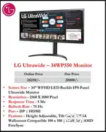 (A) Branded New Open Box Monitor