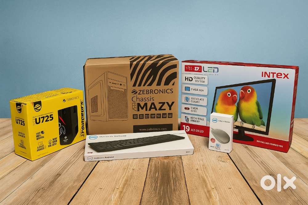 BRAND NEW ZEBRONICS FULL PC SETUP