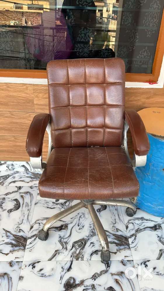 Computer table with chair