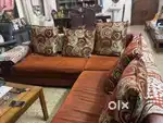 L shaped sofa 5 seater with 3 cushions