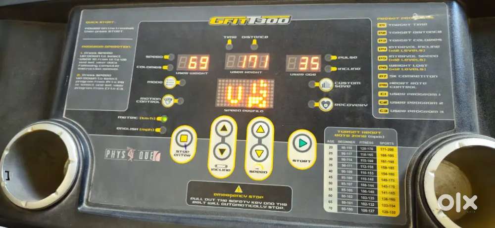 Treadmil in good new like position available