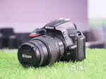 Nikon d5600 with 18-55 vr lens