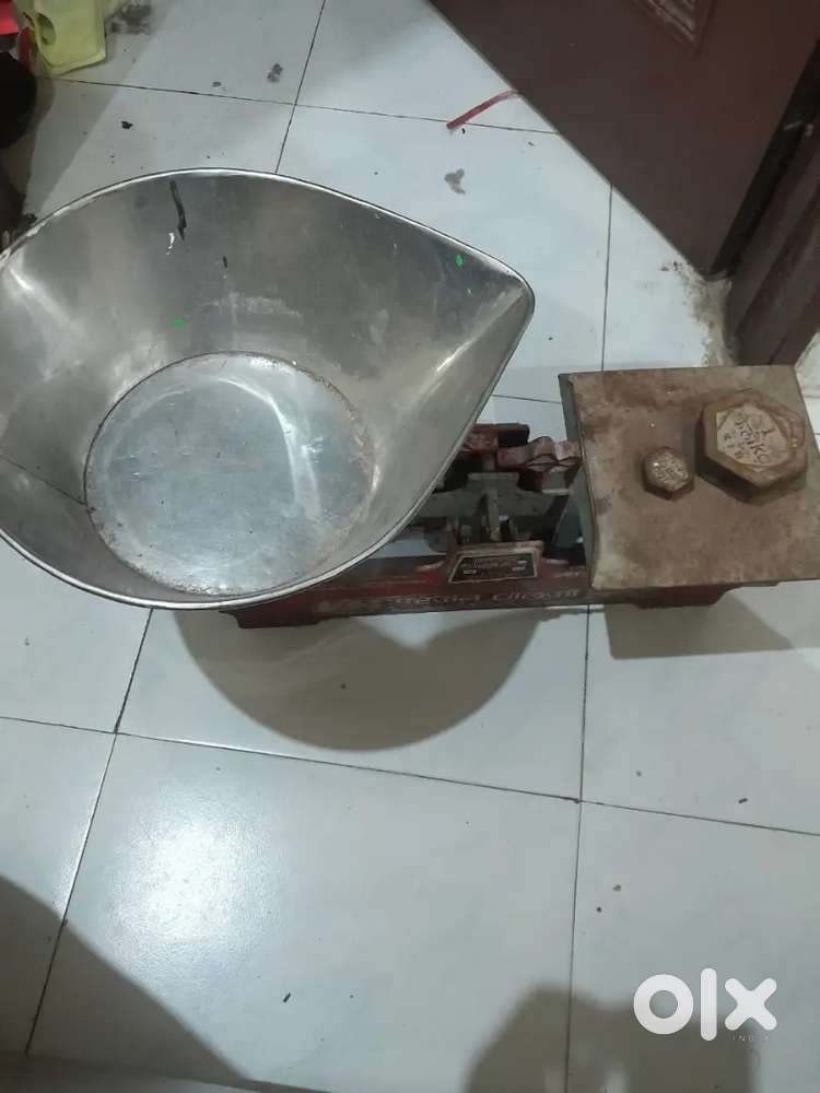 Manual weighting machine