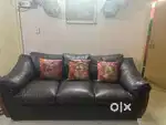Bed sofa almirah dining table