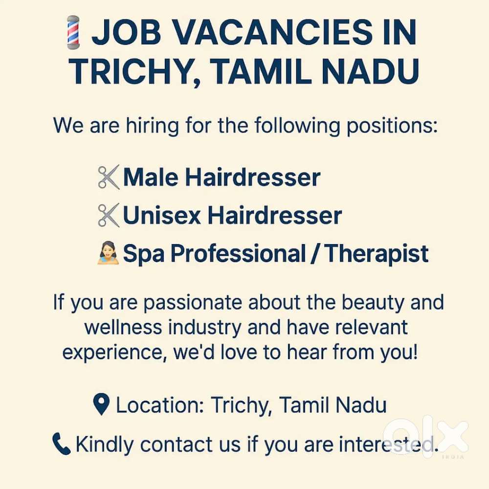 Male Hairstylist