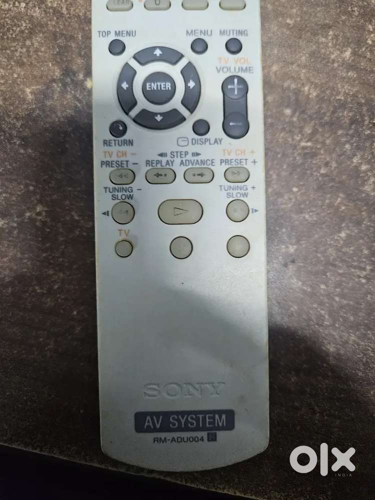 Sony media player remote