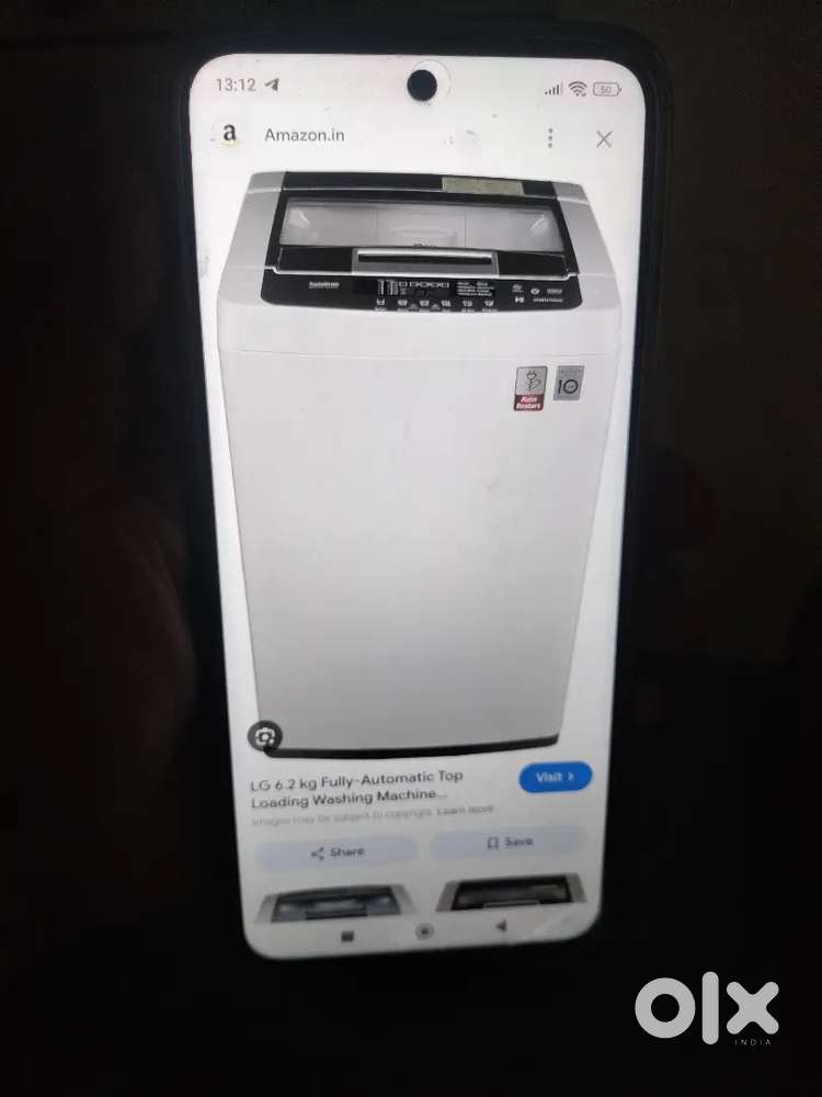 Fullyautomatic LG Washing Machine 6.2Kg