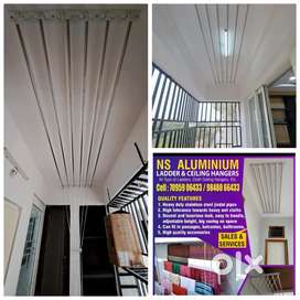 Cloth ceilings hanger,  cloth drying hanger,  ladder , pegion net COD