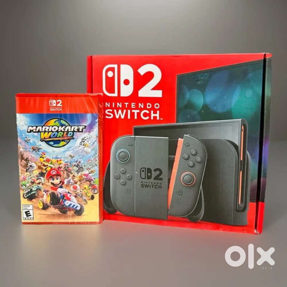 Nintendo Switch 2 Console With Mario Kart World Physical Game
