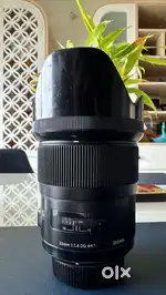 35mm f1.4 Sigma art lens for Nikon
