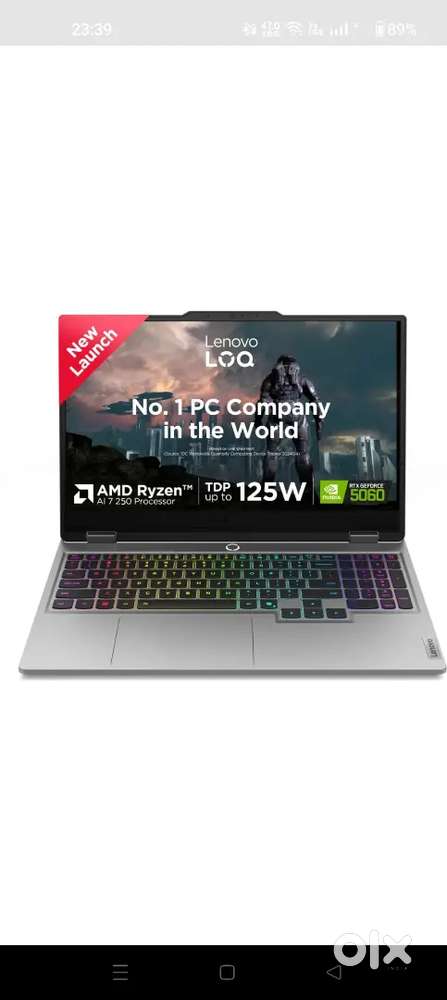 Lenovo LOQ RTX 5060 Gaming Laptop