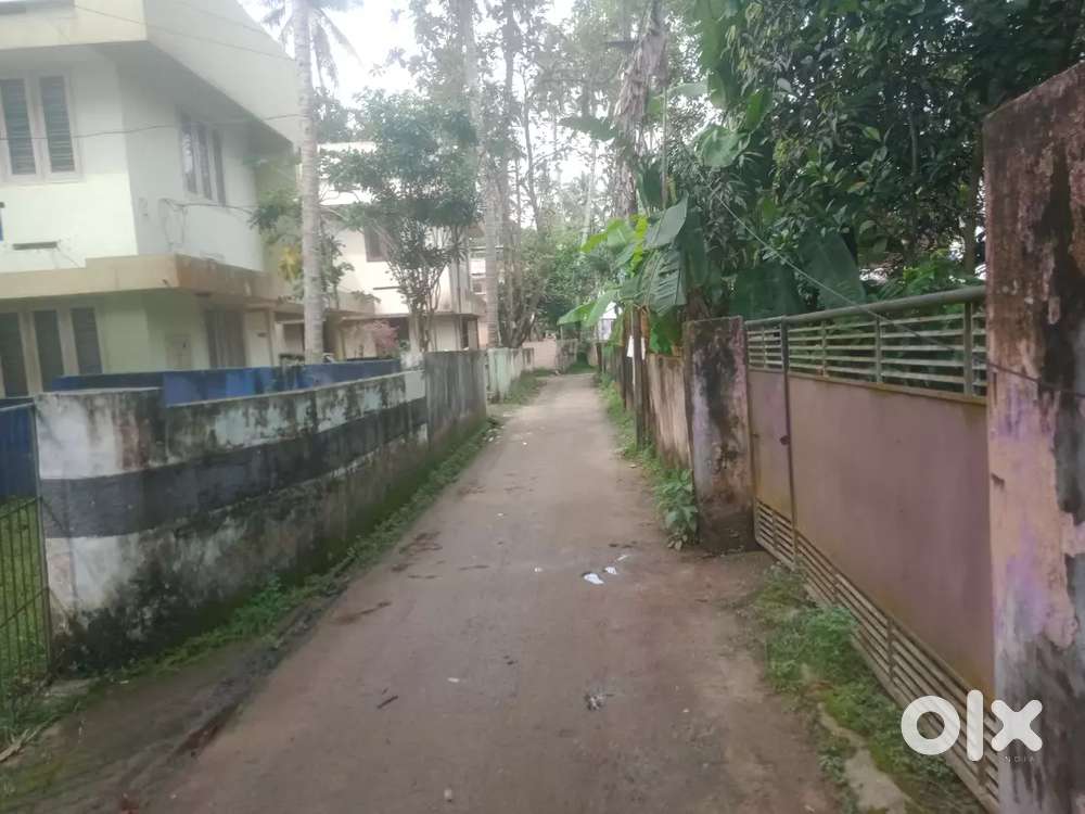 9 cent plot with old house @ Kadakampally lane, near Pattoor.