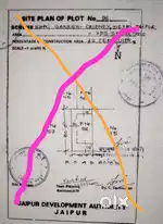 Main 80 feet Road jda approved plot in gopalpura