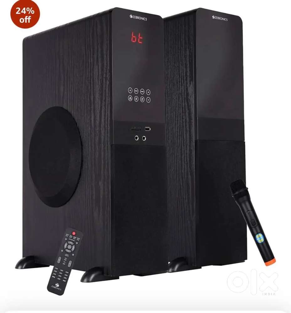 Zebronics ke tower speaker bikau hai