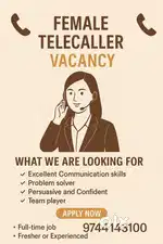 Female Telecaller